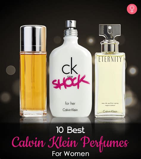 top calvin klein perfume